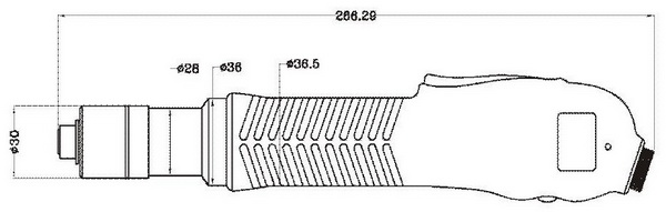 wymiary wkrętarki elektrycznej