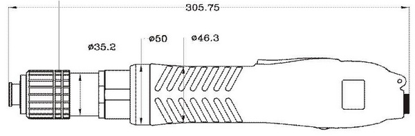 electric screwdriver wkrętak elektryczny wymiary